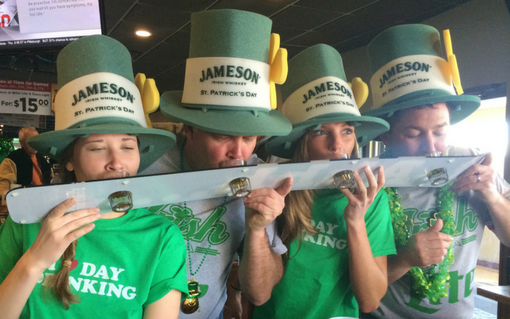 kellys bleachers st patricks day
