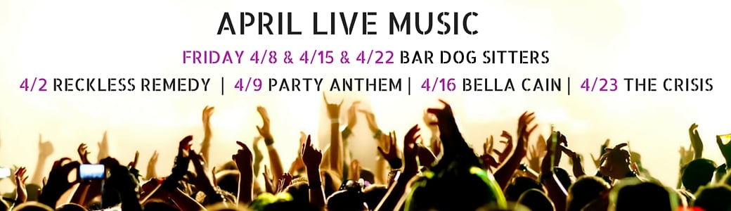 April Live Music Line-Up
