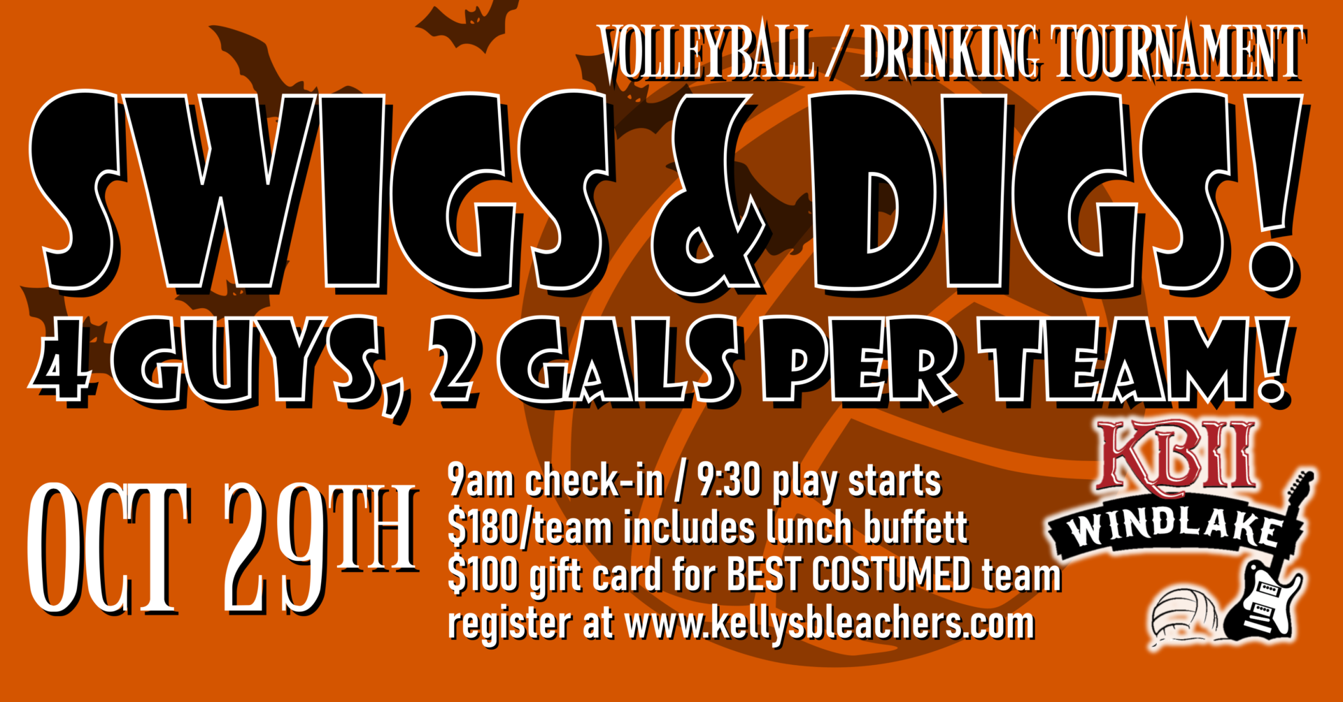 Volleyball Kelly s Bleachers Wind Lake