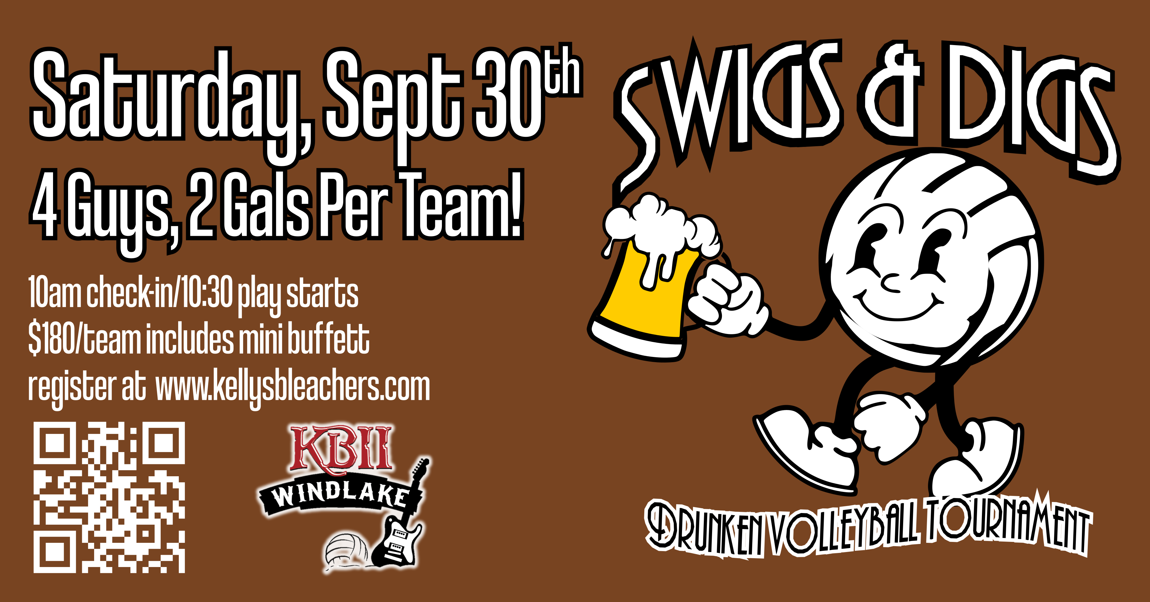 Dartball Kelly's Bleachers Wind Lake