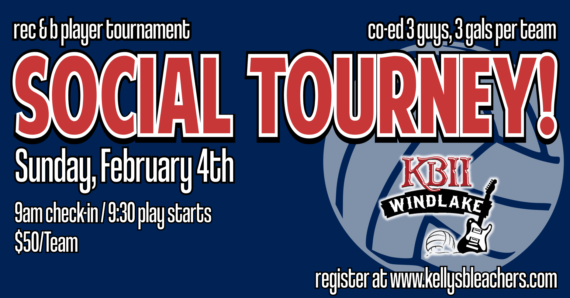 Tournaments Kelly's Bleachers Wind Lake